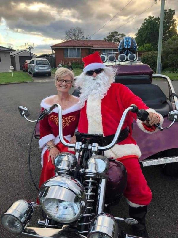 Santa photos wild ride australia santa rides