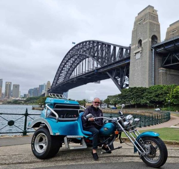 Wild ride trike tour sydney harbour bridge motorcycle tour