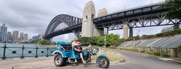 Wild ride australia harbour bridge sydney trike tour motorcycle tour