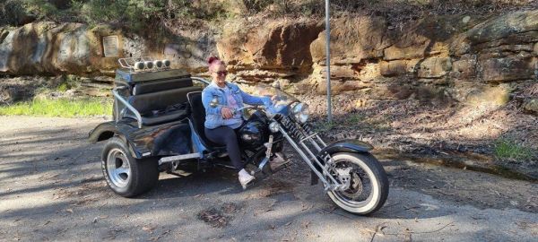 Wild ride australia trike tour rides blue mountains