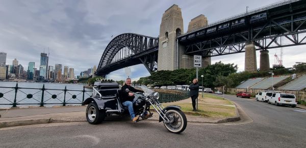 Wild ride australia trike tour sydney harbour bridge