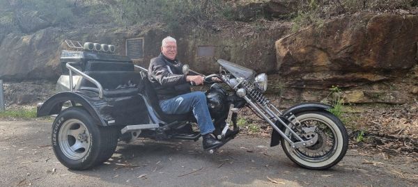 Wild ride australia trike tour motorcycle ride blue mountains sydney