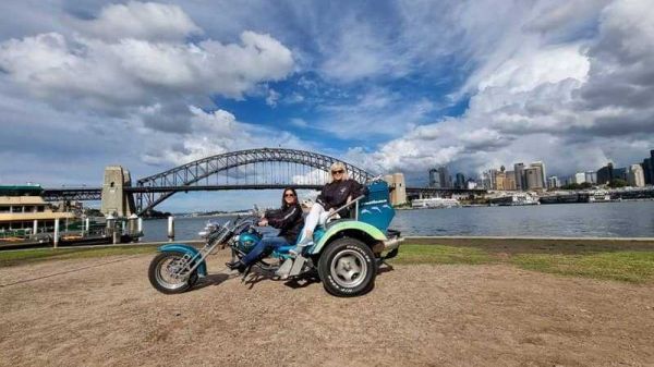 Wild ride australia trike tour rides motorcycle tour sydney harbour bridge