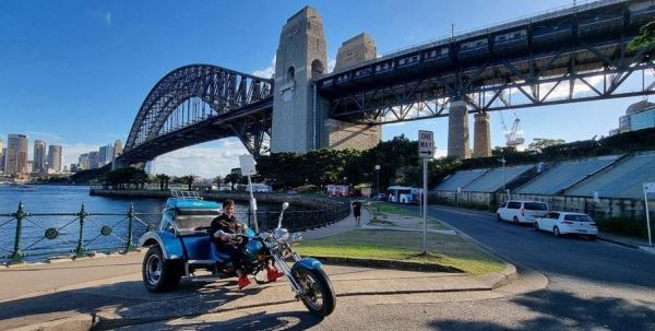 Wild ride australia sydney harbour bridge things to do in sydney trike tour