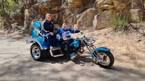 Wild ride trike rides sydney blue mountains