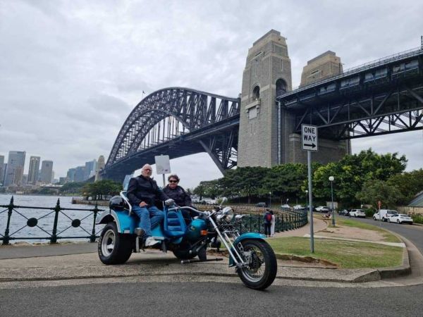 Wild ride australia northern beaches sydney trike tour motorcycle tour sydney sights harbour bridge