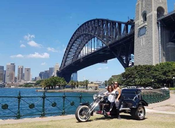 Wild ride trike tour sydney harbour bridge