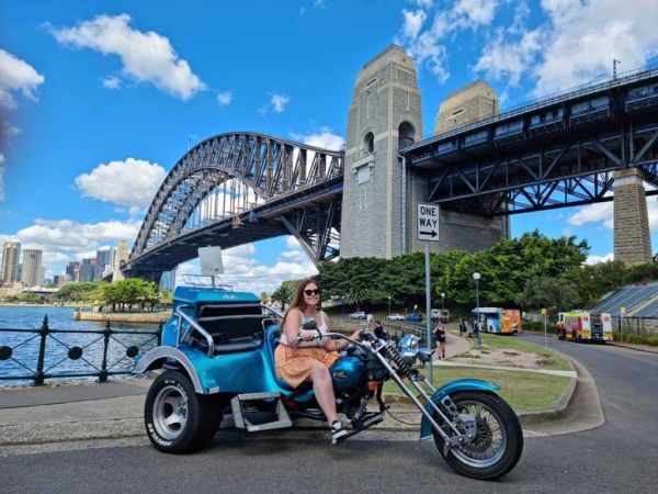 Wild ride australia trike tour motorcycle tour harbour bridge