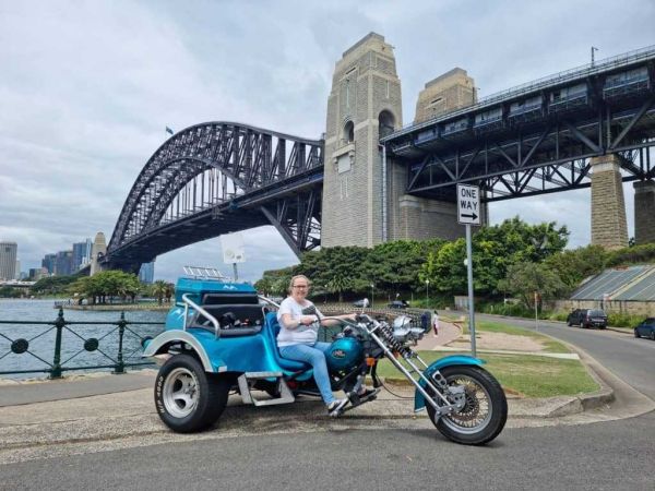 Wild ride australia sydney harbour bridge trike tour