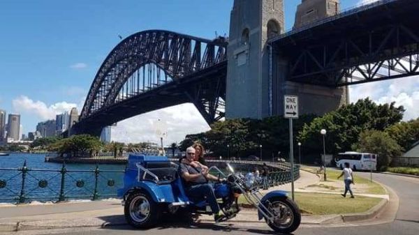 Wild ride australia trike tour sydney sights tour
