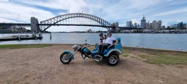 Wild ride australia trike tour motorcycle tour sydney harbour bridge