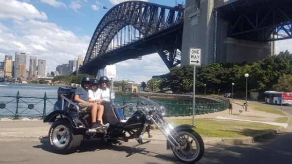Wild ride australia trike tour penrith sydney harbour bridge kirribilli kings cross