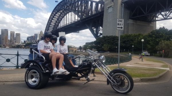 Wild ride australia trike tour penrith sydney harbour bridge kirribilli kings cross luna park