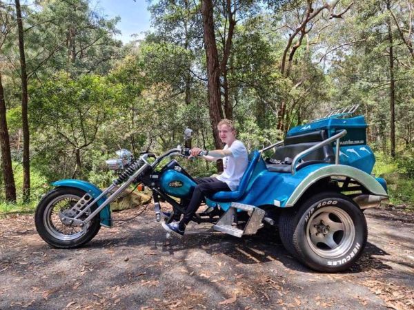 Wild ride australia trike tour motorcycle tour blue mountains sydney