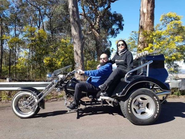 Wild ride trike tours tour harley davidson sydney australia penrith blue mountains
