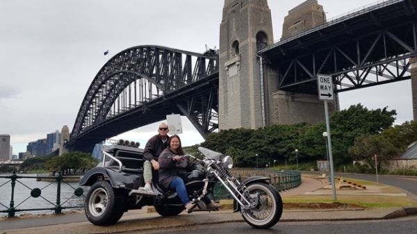 Wild ride australia sydney trike opera house harbour bridge
