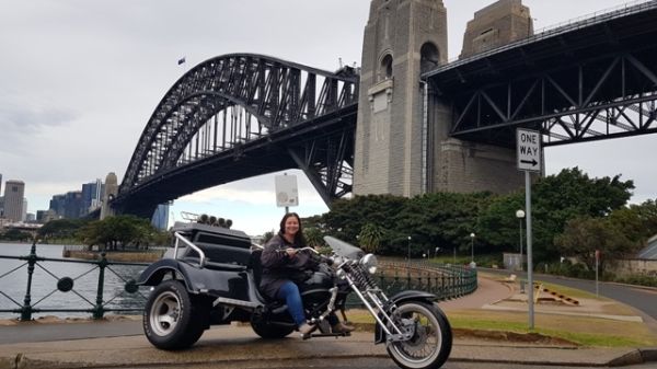 Wild ride australia sydney trike opera house harbour