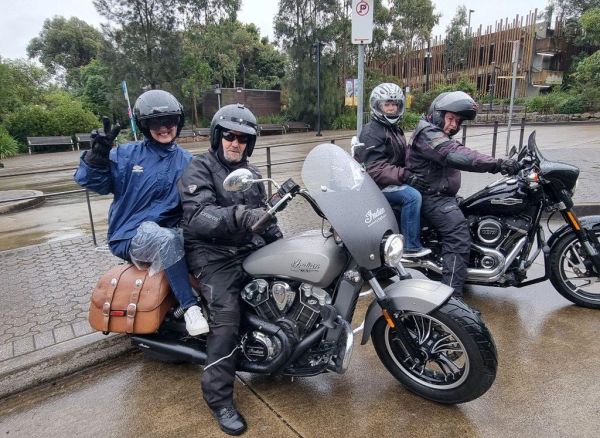 Wild ride australia motorcycle tour sydney bondi harbour bridge