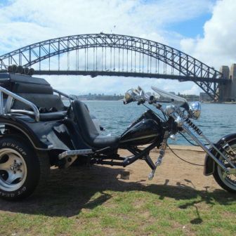 Intellectual & Physical Disability Tours With A Companion - One Hour Custom Chopper 4 Trike Rumble
