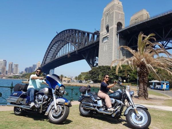 Sydney Sights Harley Motorcycle Tours Harbour View